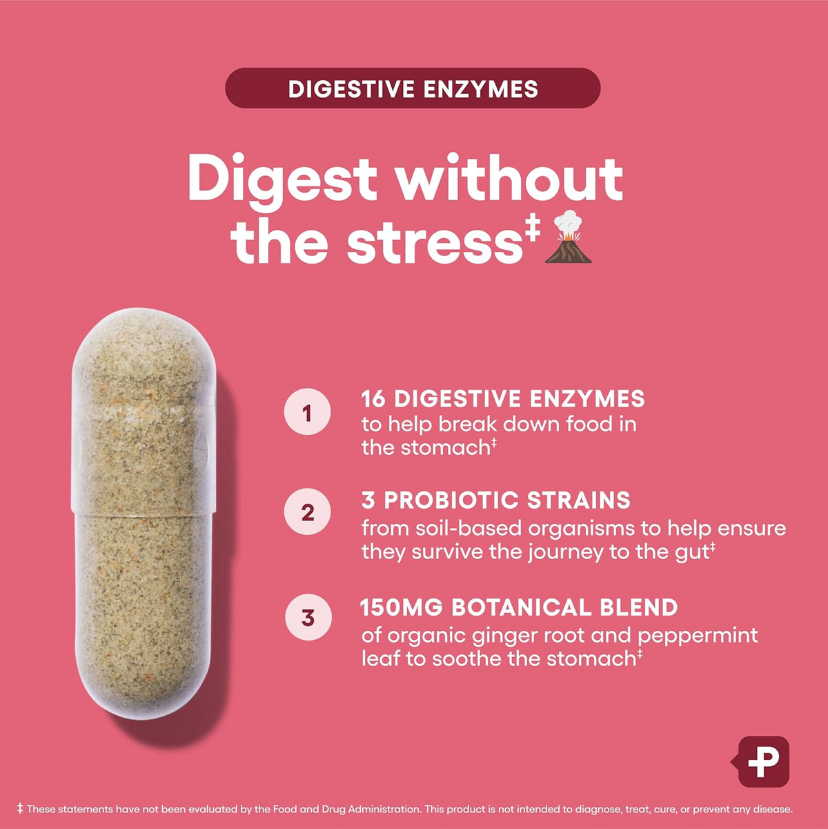 Women’s Probiotic & Prebiotic Capsules – Daily Digestive Wellness Support