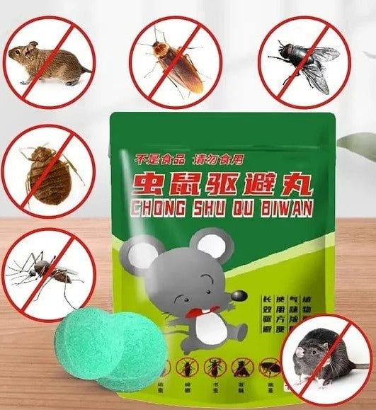 Mouse Rodent Repellent, 𝐒𝐚𝐟𝐞 𝐟𝐨𝐫 𝐇𝐮𝐦𝐚𝐧𝐬 & 𝐏𝐞𝐭𝐬