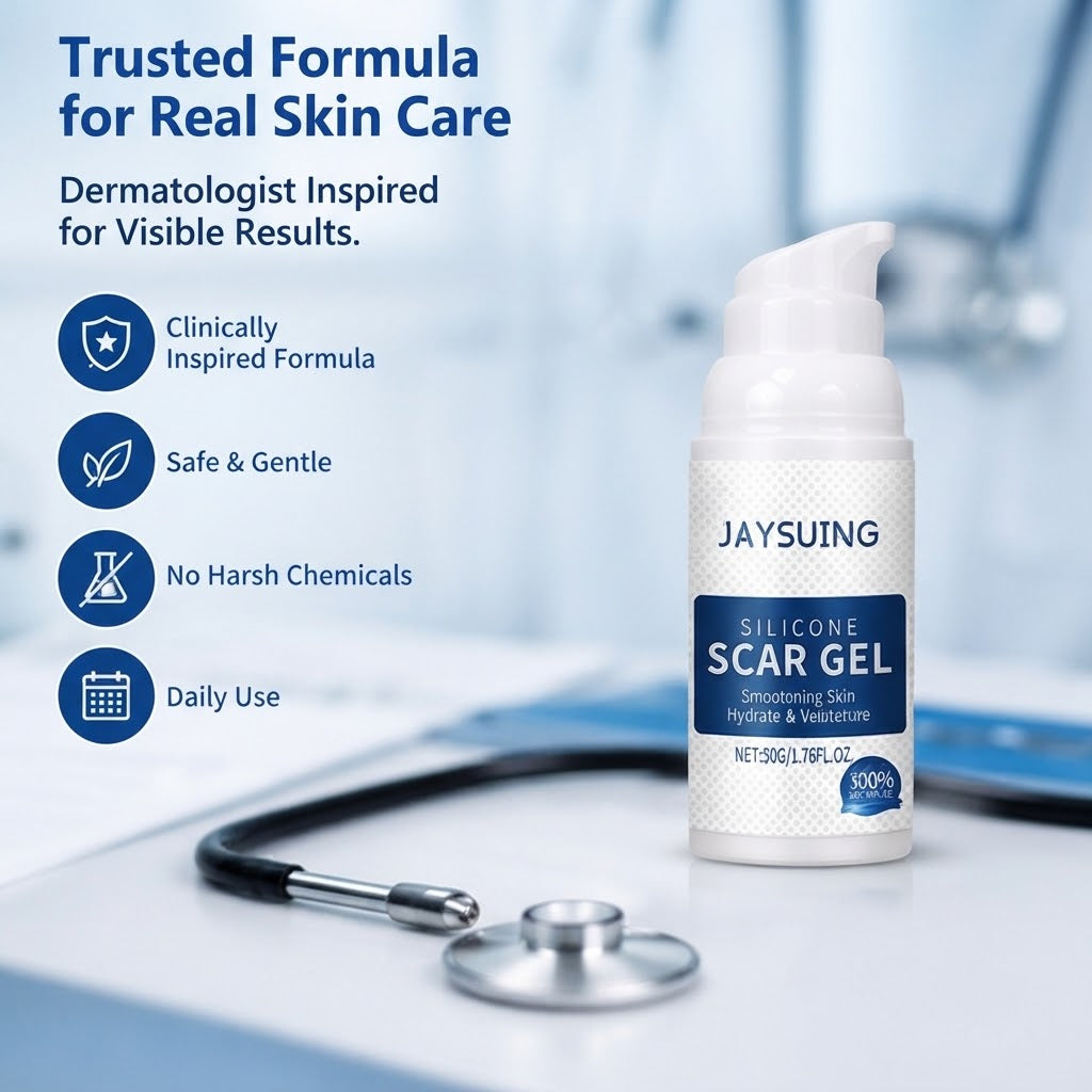 Silicone Scar Smoothing & Skin Repair Care for Scar Appearance