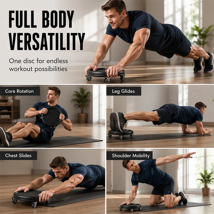 Multifunction Ab Roller Core & Abdominal Strength Training Equipment