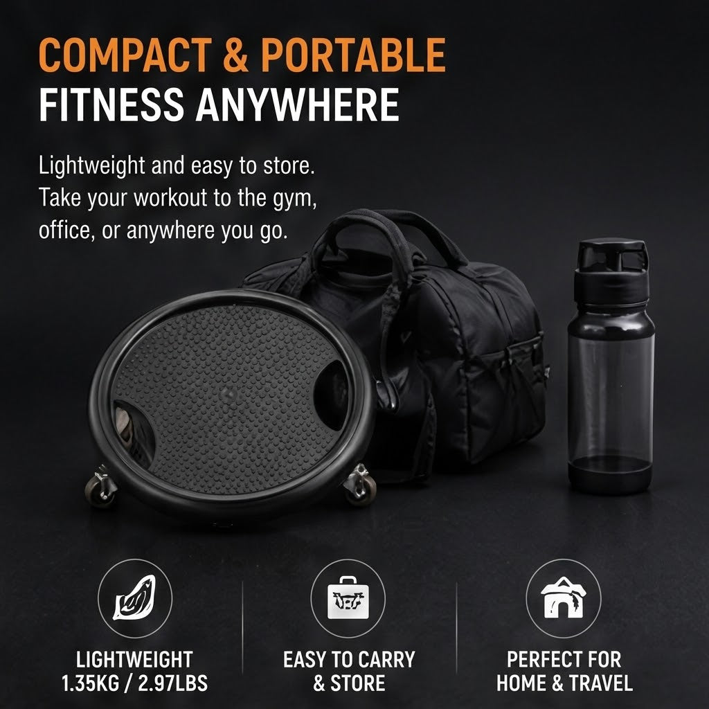 Multifunction Ab Roller Core & Abdominal Strength Training Equipment