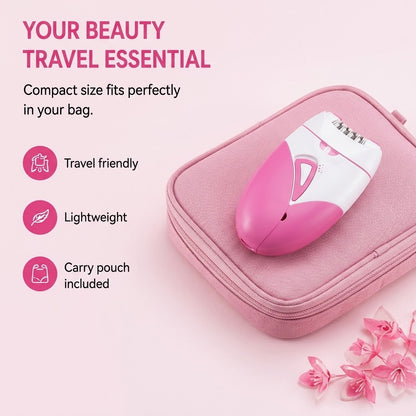 Women's Rechargeable Epilator – USB Electric Hair Remover with Trimmer