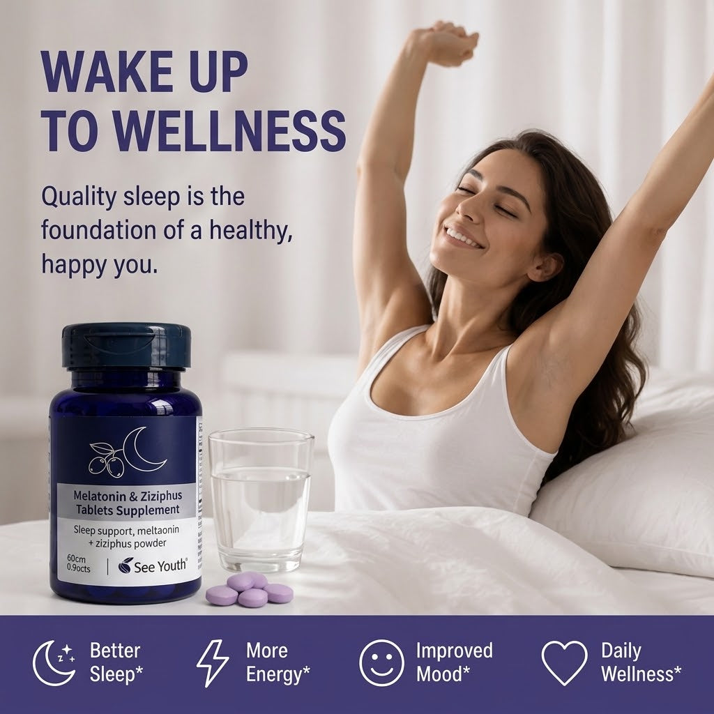 Melatonin Herbal Supplement Tablets