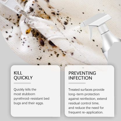 Bed Bug Spray – Fast, Safe & Travel-Ready Protection.