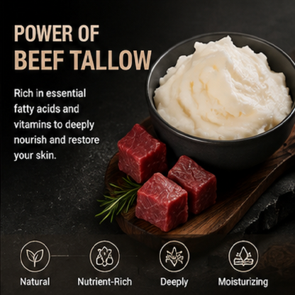 Beef Tallow Repair Cream – Intensive Moisturizing Anti-Aging Skin Care
