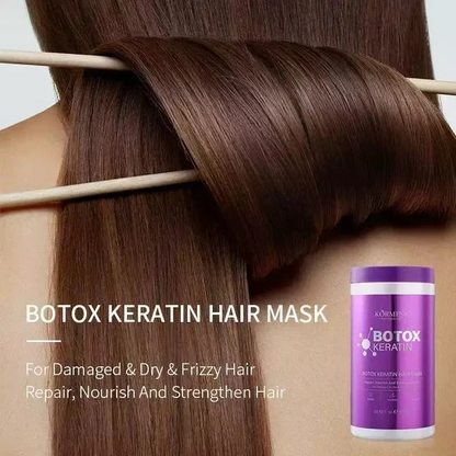 Keratin Hair Mask – Deep Repair & Moisturizing Collagen Conditioner for Dry Hair
