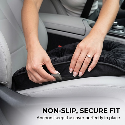 Fluffy Fuzzy Car Seat Covers – Universal Cotton Full Set for Auto Interiors
