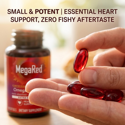 Omega-3 Krill Oil Supplement – Heart & Daily Wellness Support Without Fishy Aftertaste