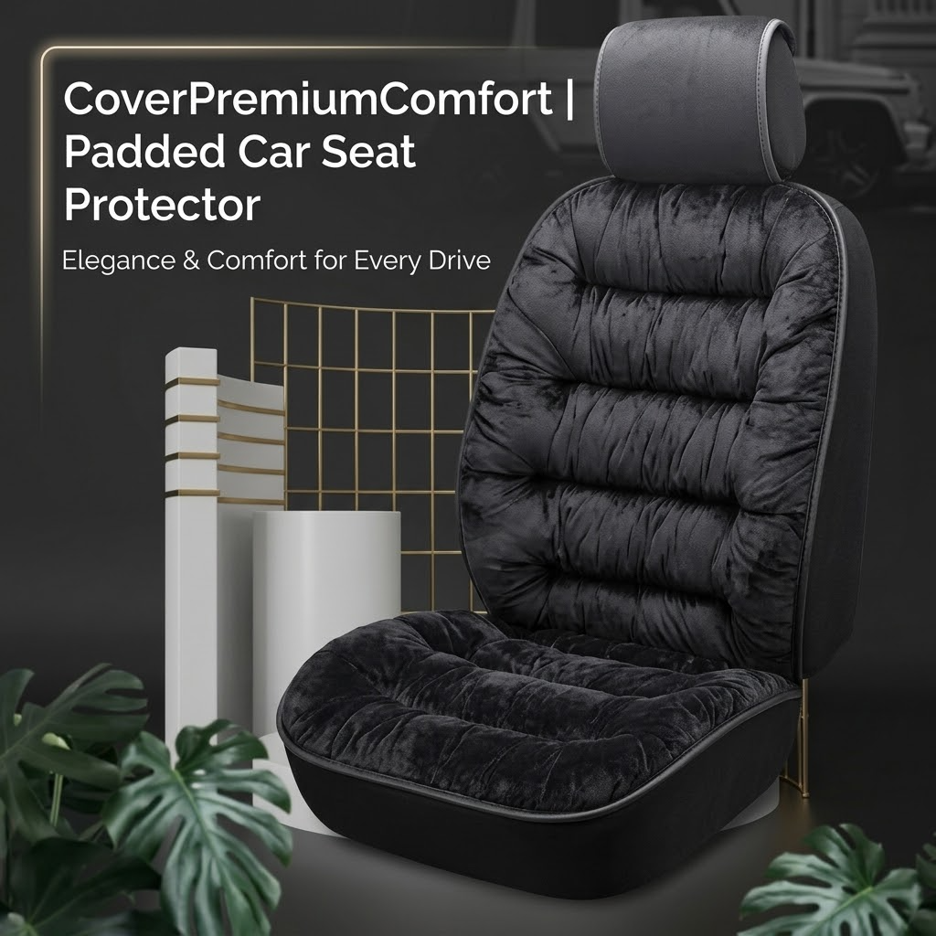 Fluffy Fuzzy Car Seat Covers – Universal Cotton Full Set for Auto Interiors