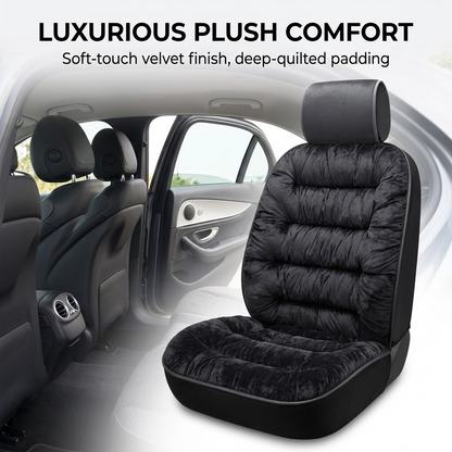 Fluffy Fuzzy Car Seat Covers – Universal Cotton Full Set for Auto Interiors