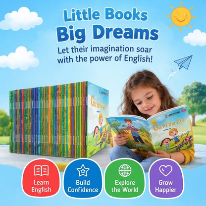 Children’s English Picture Book Set – 60 Books for Early Learning