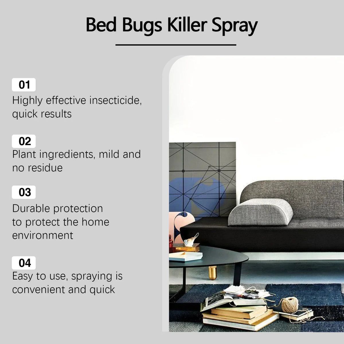 Bed Bug Spray – Fast, Safe & Travel-Ready Protection