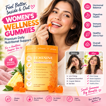 Women’s Wellness Gummies – Premium Daily Nutritional Support