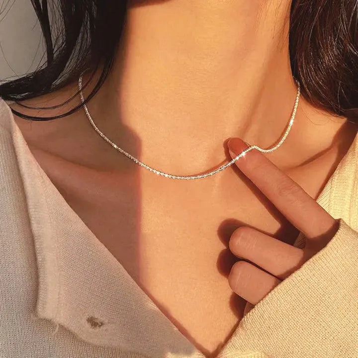 Crystal' Tennis Necklace