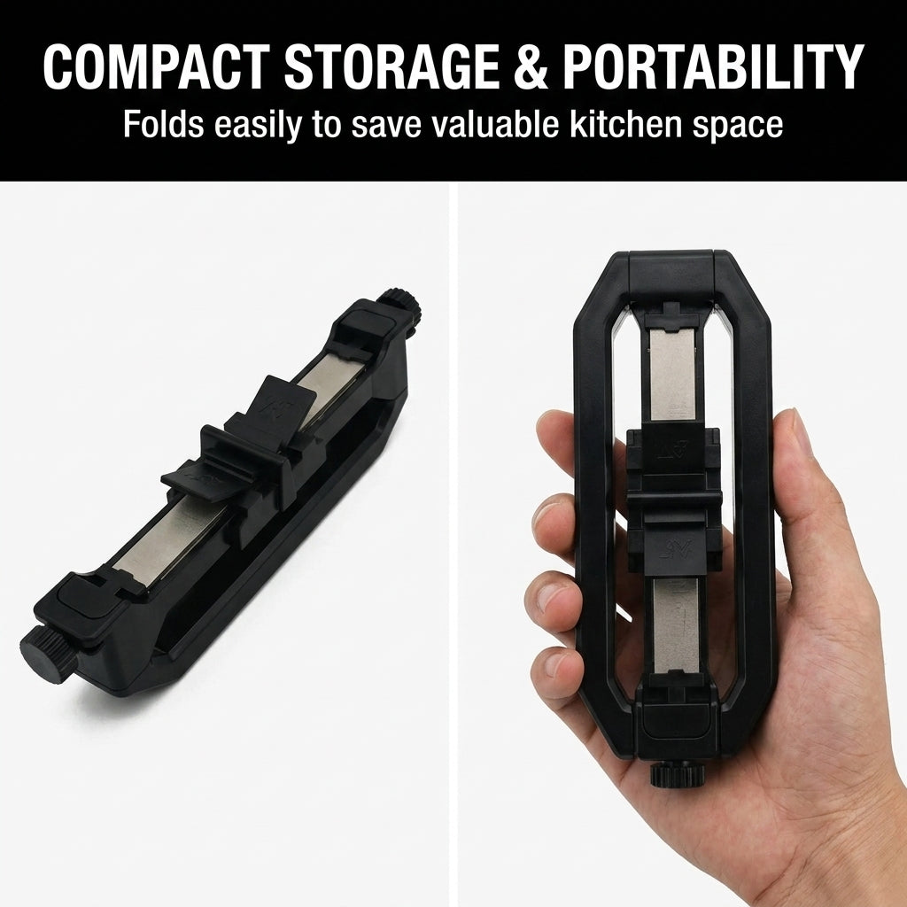 Multifunction Kitchen Knife Sharpener – Handheld Fast Sharpening & Precision Grinding Tool