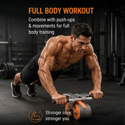Automatic Rebound Ab Wheel – Abdominal & Core Training Equipment