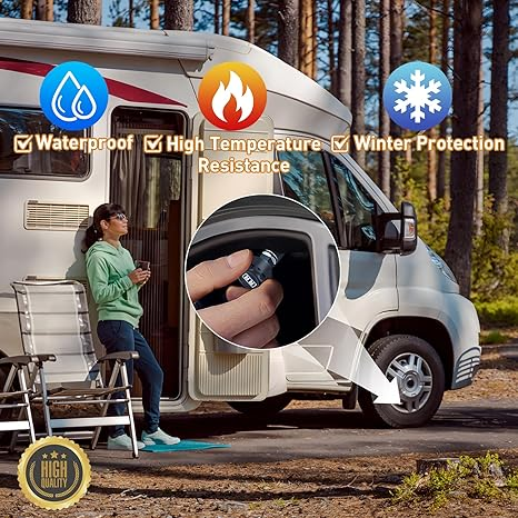 Solar-Powered Tire Pressure Monitoring System – Wireless Car TPMS