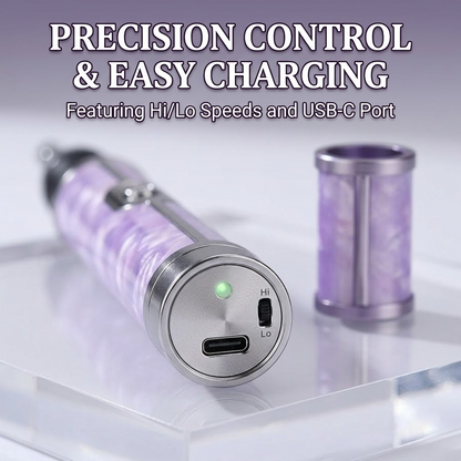 4-Speed Electric Nail File – Professional Nail Drill & Toenail Sander for Thick Nails