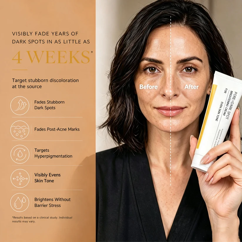 Korean Tranexamic Acid Brightening Cream for Dark Spot & Uneven Tone