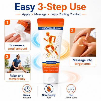 Joint Care Massage Cream � Gentle Moisturizing Cream