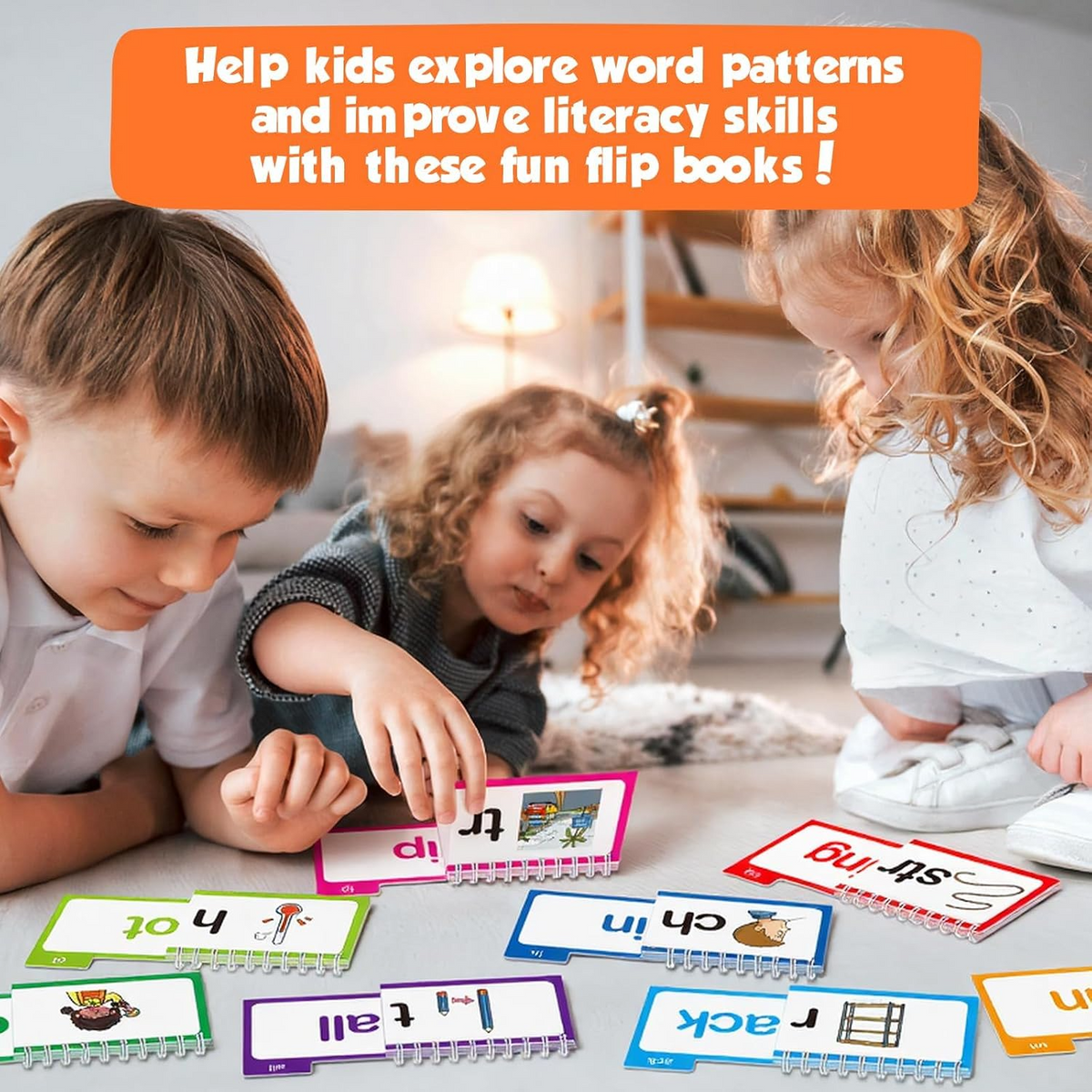 Kids English Learning Flash Cards Educational Reading & Rhyme