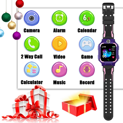 E15 Kids GPS Smartwatch – Touchscreen Safety Watch & Smart Bracelet for Children
