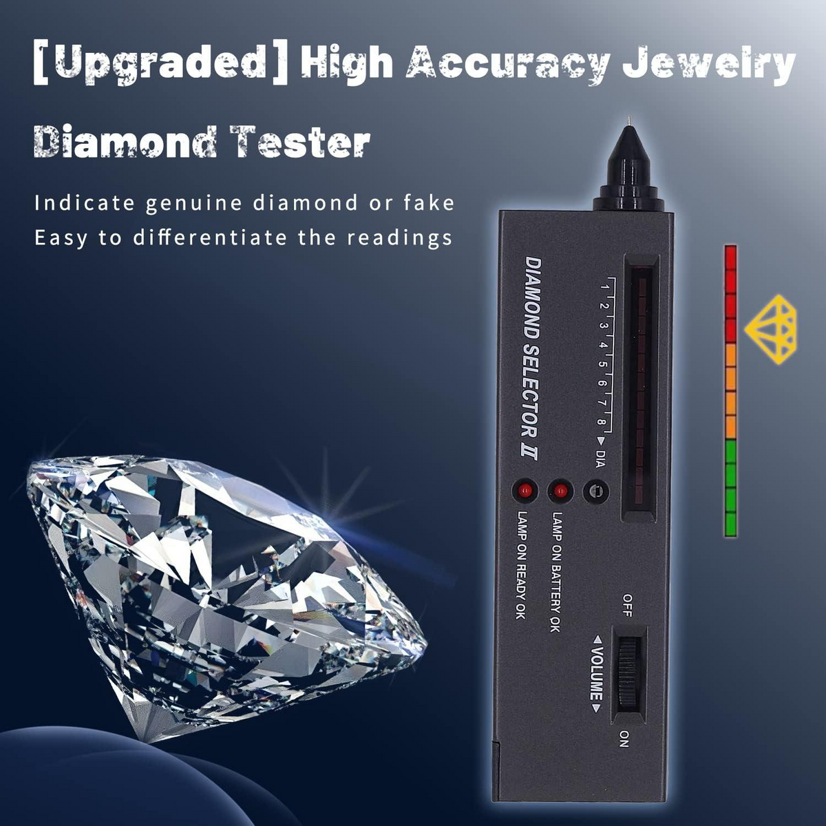 Diamond Tester Pen – Portable Gemstone & Jewelry Testing Tool