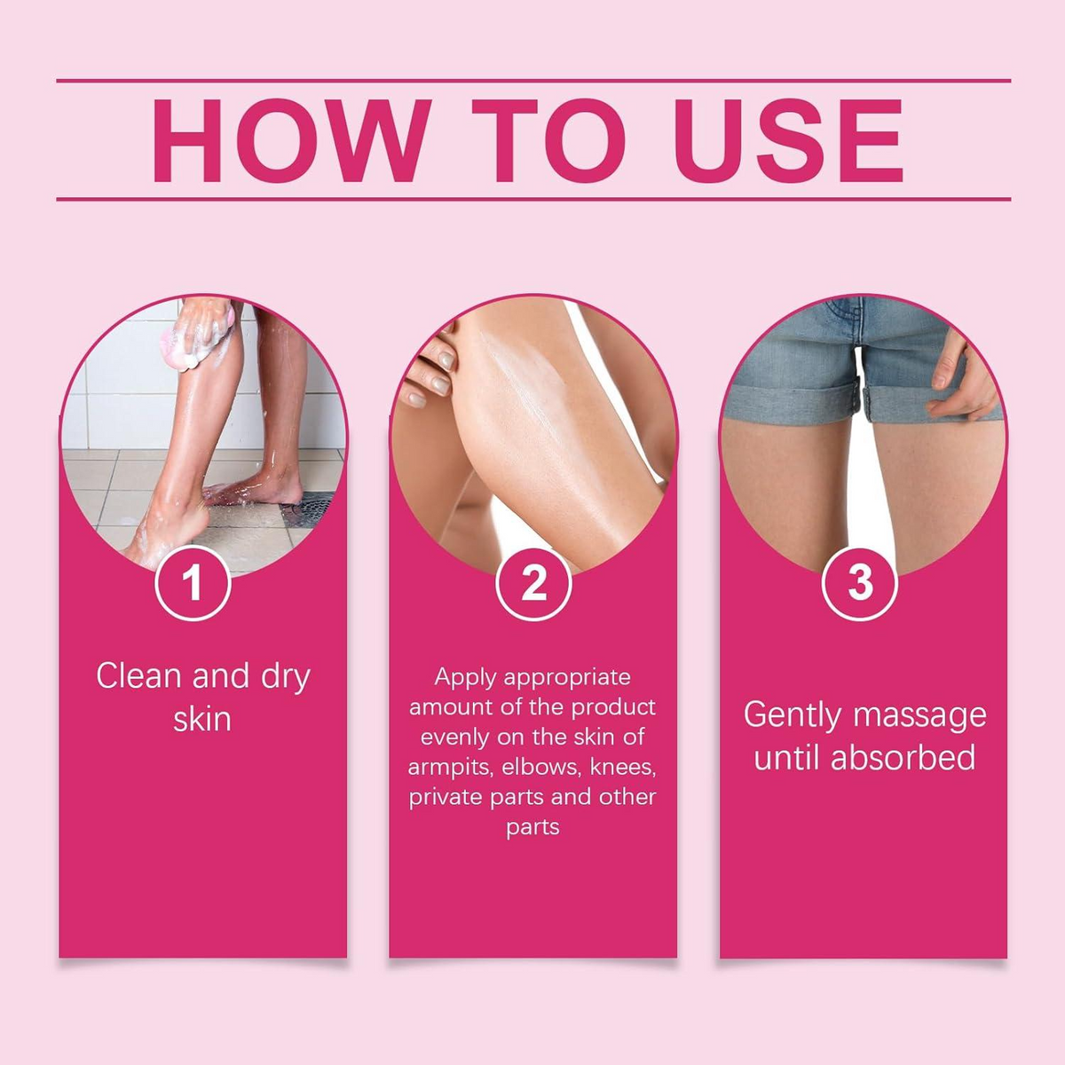 Whitening Moisturizing Lotion Intimate Brightening Care for Hands, Feet