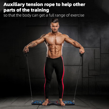 Portable Push-Up Board – Adjustable Home Workout Exercise Equipment
