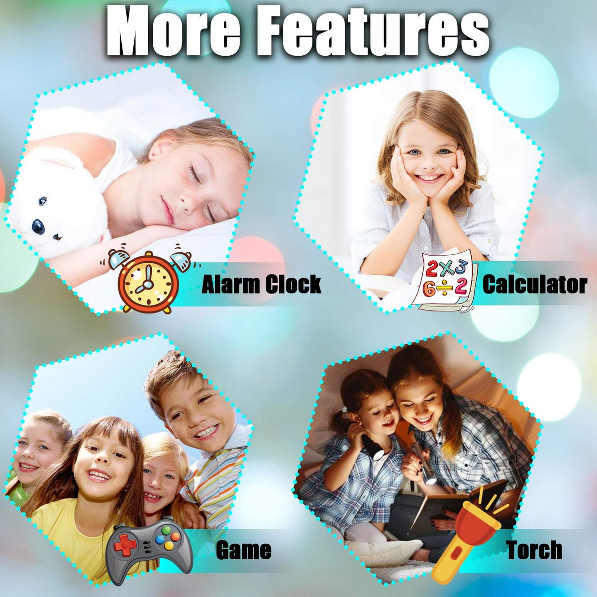 E15 Kids GPS Smartwatch – Touchscreen Safety Watch & Smart Bracelet for Children