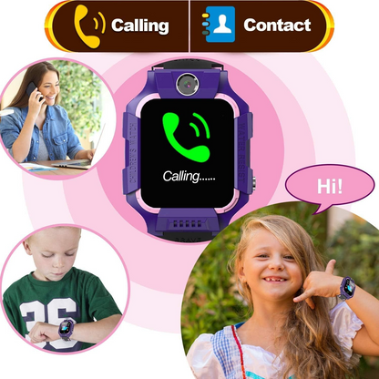 E15 Kids GPS Smartwatch – Touchscreen Safety Watch & Smart Bracelet for Children