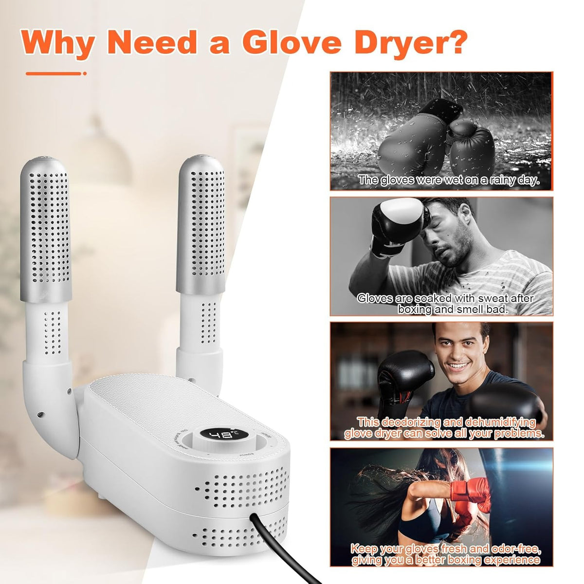 Portable Electric Shoe Dryer — Smart Boot Drying Solution