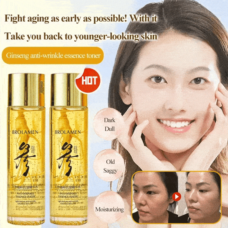 Ginseng Anti-Wrinkle Essence Toner!