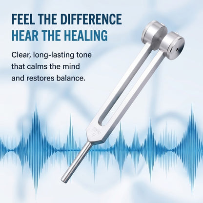 Sound Therapy Tuning Fork Set – Frequency Wellness & Relaxation Tool