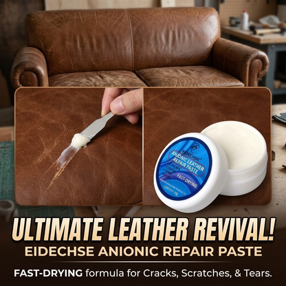Leather Repair Kit – Multi-Purpose Leather Tear & Scratch Repair for Sofas, Shoes & Bags