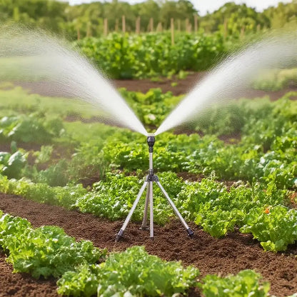 360° Telescopic Tripod Sprinkler