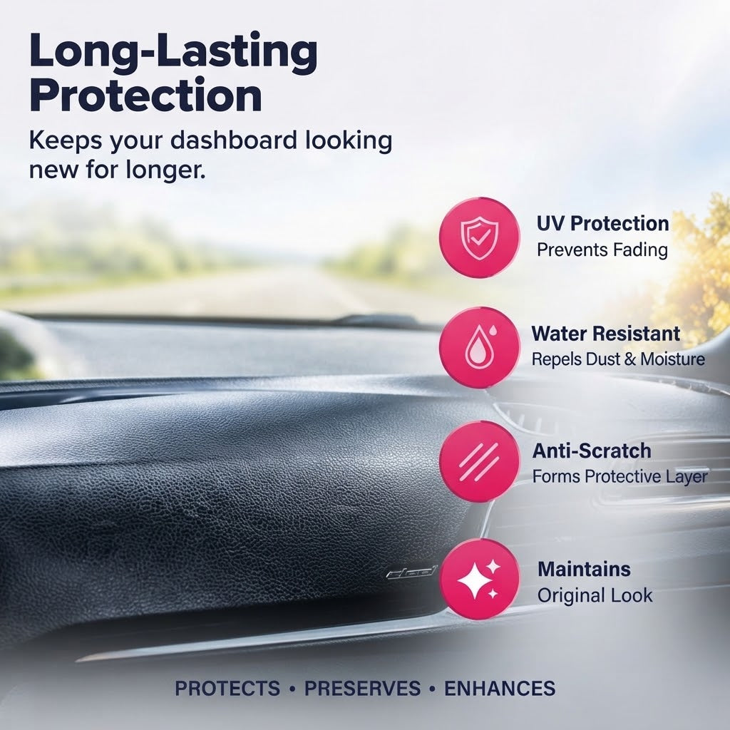 Car Dashboard Restorer – Matte Interior Vinyl Protectant & Cleaning Spray