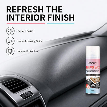 Car Dashboard Restorer – Matte Interior Vinyl Protectant & Cleaning Spray