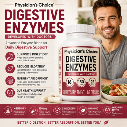 Digestive Enzymes – Daily Digestive & Nutrient Support