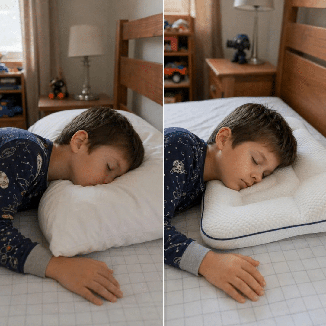 Toddler Breathable Cotton Pillow Soft Comfortable Sleep Pillow