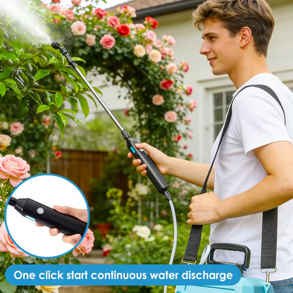 Portable Electric Garden Sprayer – USB Rechargeable Handheld Water Sprayer