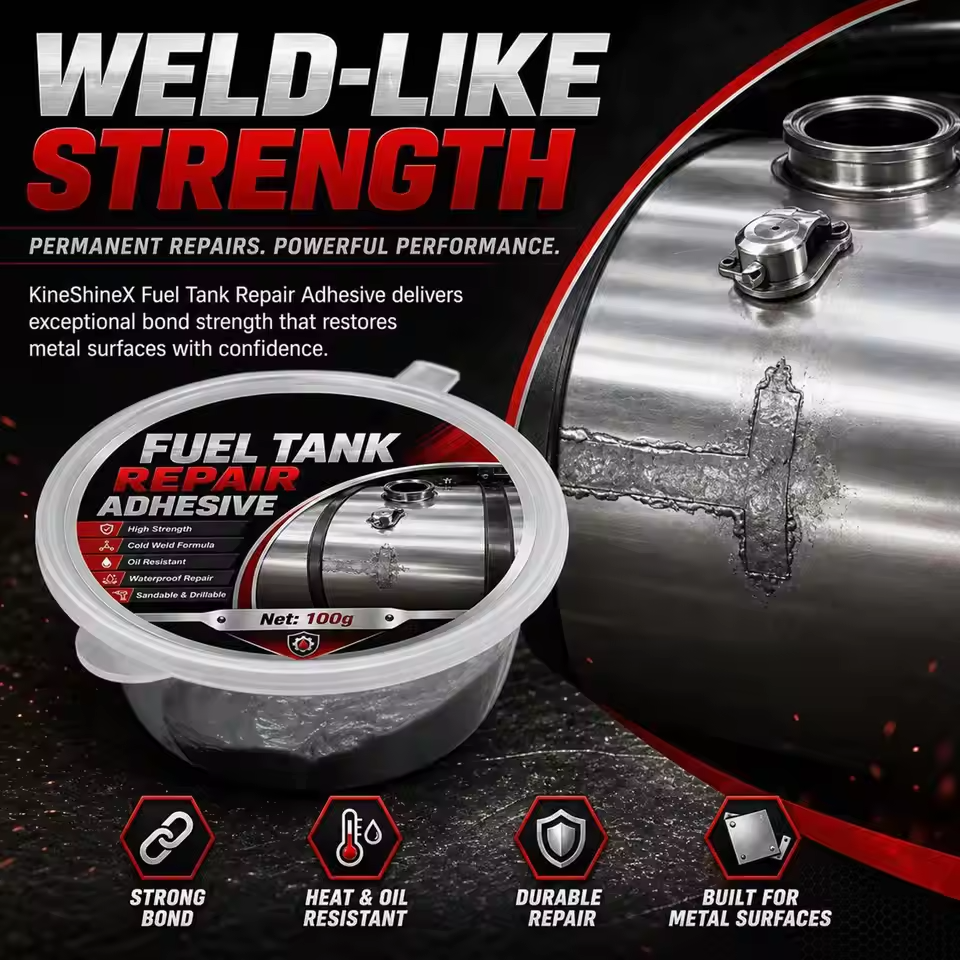 Fuel Tank Repair Adhesive – Oil & Fuel Resistant Leak Sealing Compound