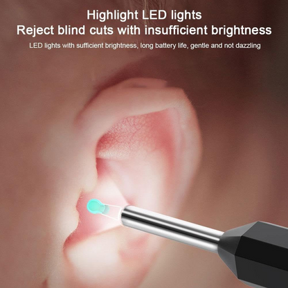 Wireless Ear Cleaner – Rechargeable Otoscope with Camera & LED Light