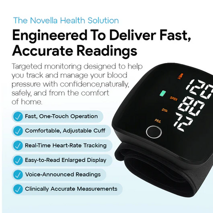 Smart Digital Blood Pressure Monitor for Accurate, Easy & Reliable Readings