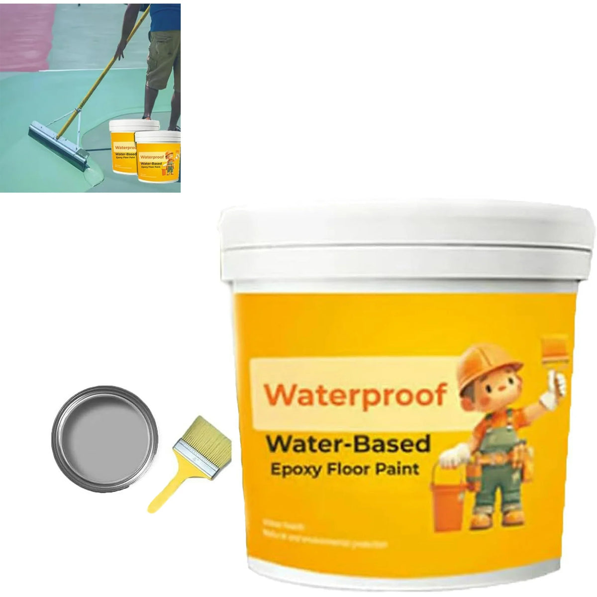 Water-Based Epoxy Floor Paint