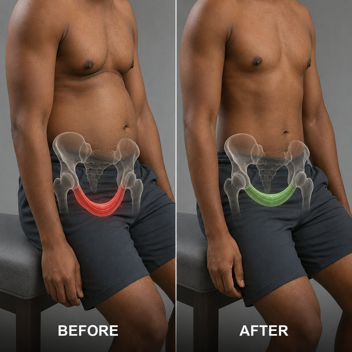 PC Muscle Trainer for Men – Adjustable Resistance Pelvic Floor & Kegel Exerciser