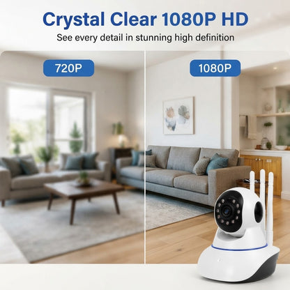 Wireless Security Camera HD Night Vision, Motion Detection