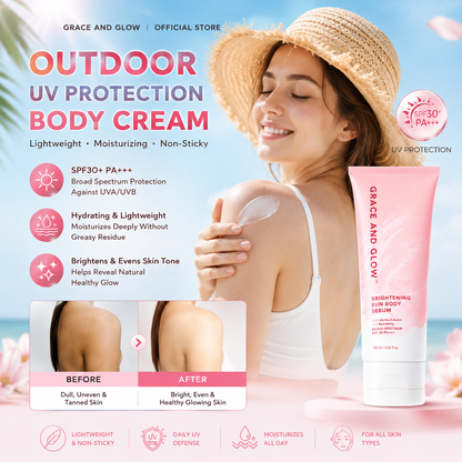 Outdoor UV Protection Body Cream Moisturizing