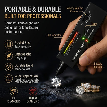 Diamond Tester Pen – Portable Gemstone & Jewelry Testing Tool