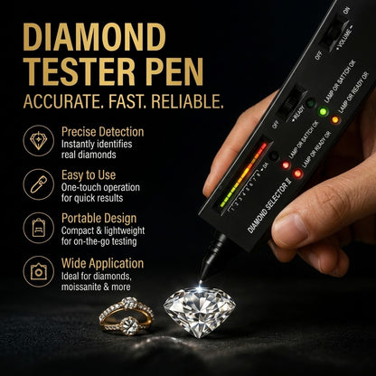 Diamond Tester Pen – Portable Gemstone & Jewelry Testing Tool